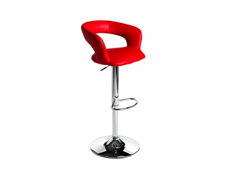 Bar stool, Helsingfors, red